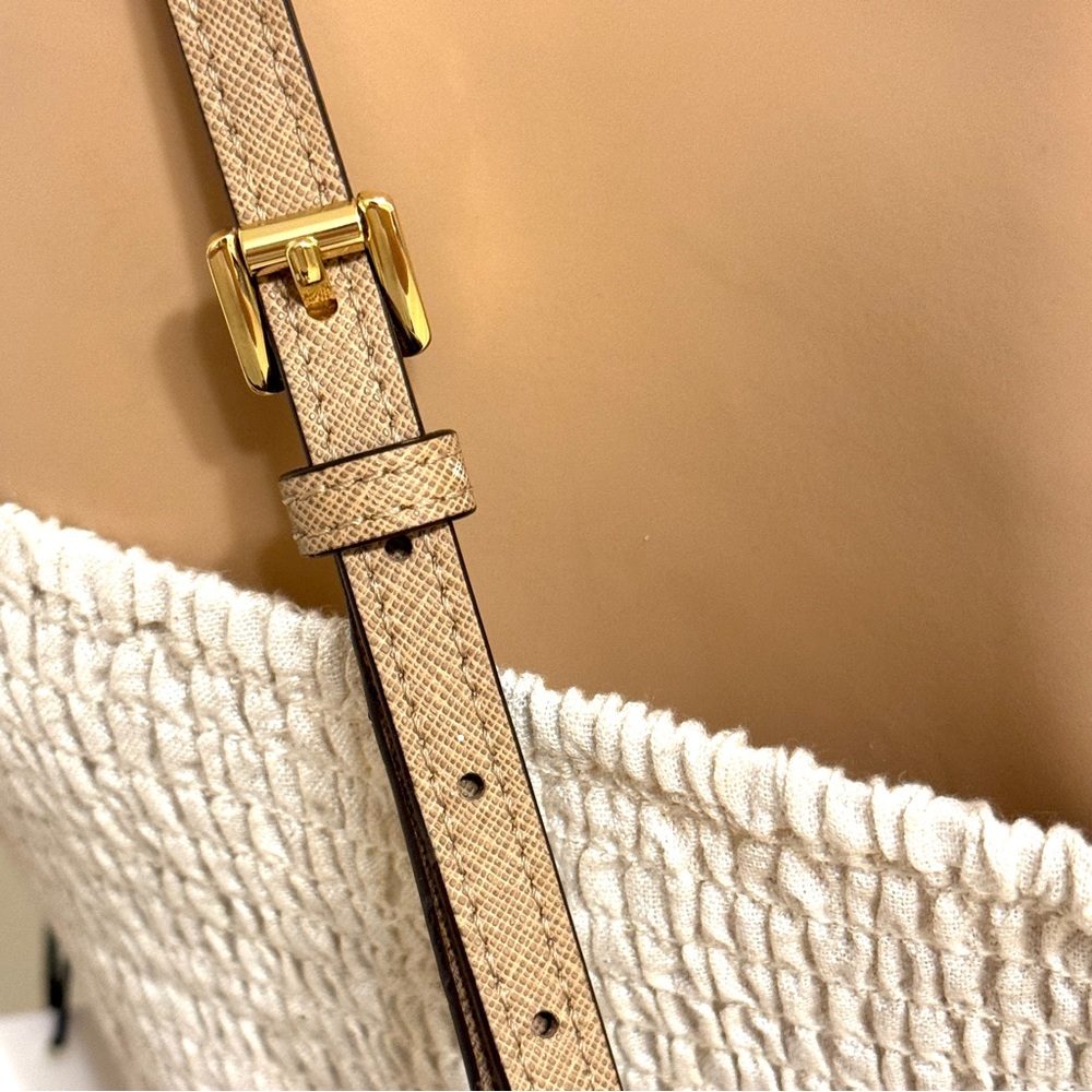 Michael Kors Brown Leather Crossbody Handbag Wallet - Picture 3 of 12